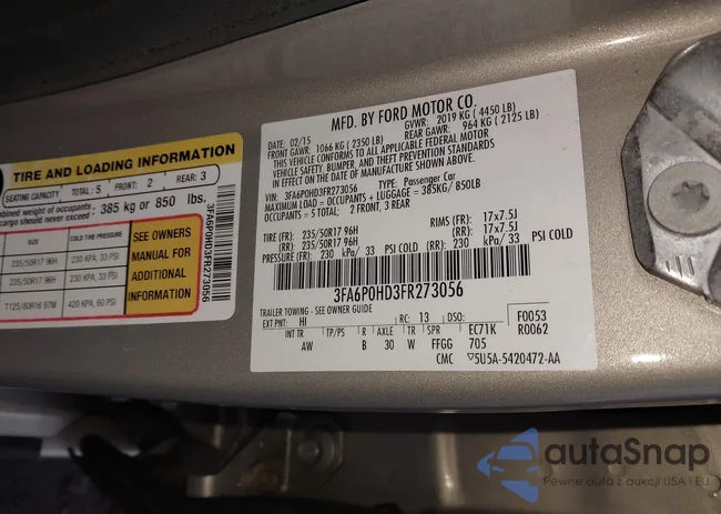 3FA6P0HD3FR273056: 44209697