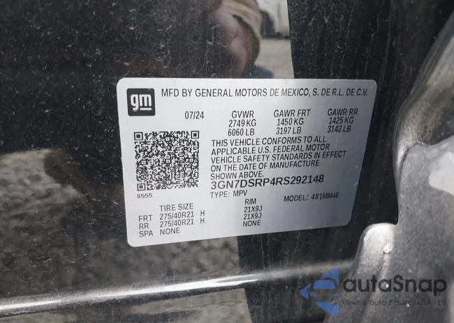 3GN7DSRP4RS292148: 44209895