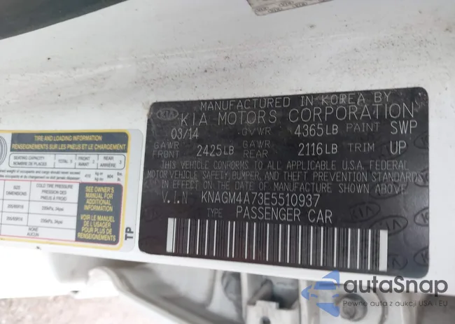 KNAGM4A73E5510937: 44209929