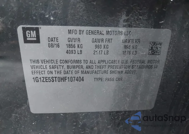 1G1ZE5ST0HF107404: 44209025