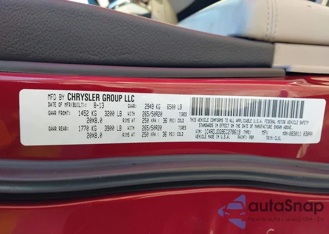 1C4RDJDG9EC278619: 44209091