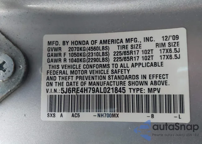 5J6RE4H79AL021845: 44209108