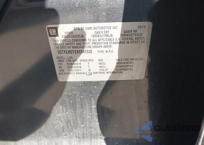 2CTFLHEY2A6241330: 44209110