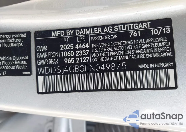 WDDSJ4GB3EN049875: 44209144