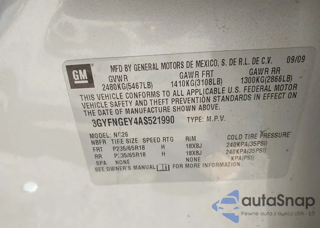 3GYFNGEY4AS521990: 44210462