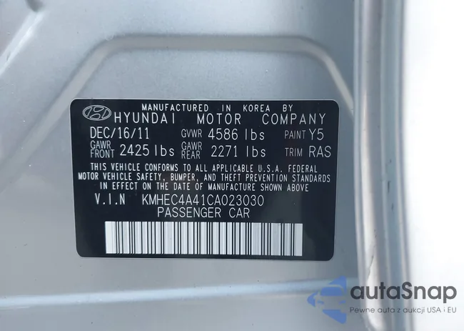 KMHEC4A41CA023030: 44210597