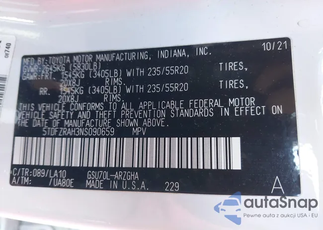 5TDFZRAH3NS090659: 44210816