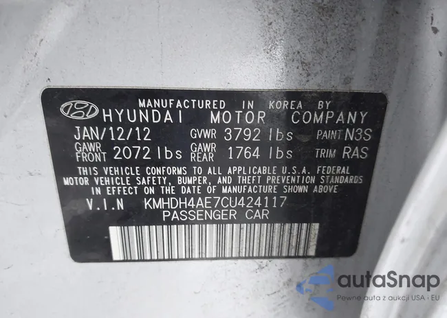 KMHDH4AE7CU424117: 44210913