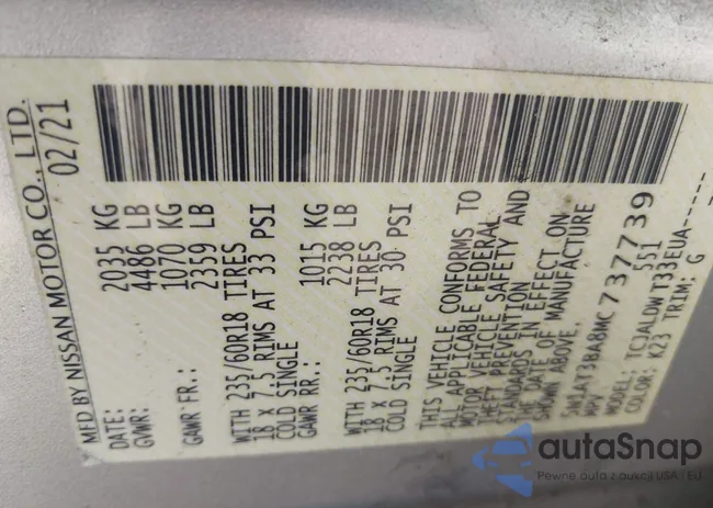 5N1AT3BA8MC737739: 44210274