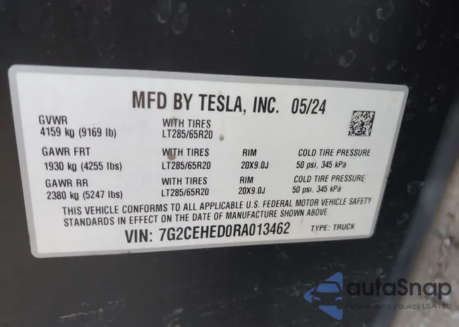 7G2CEHED0RA013462: 44210339