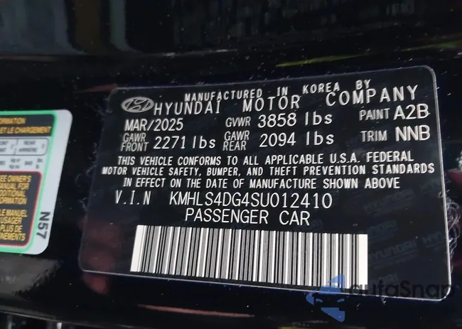 KMHLS4DG4SU012410: 44211571