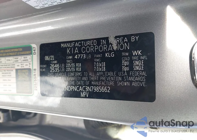 KNDPNCAC3N7985662: 44211771