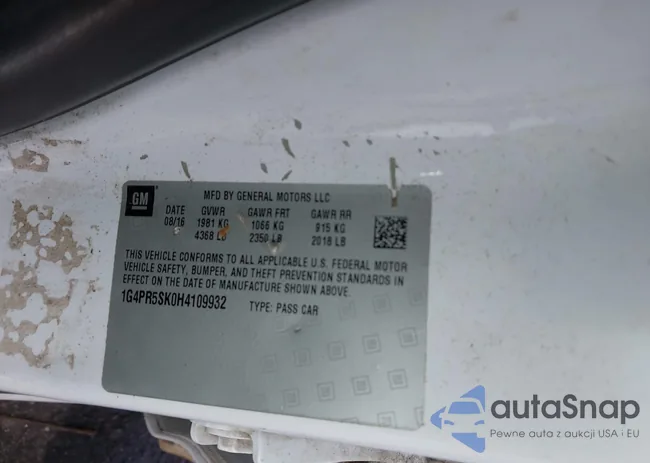 1G4PR5SK0H4109932: 44211775