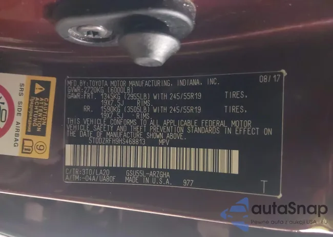 5TDDZRFH9HS468813: 44211875