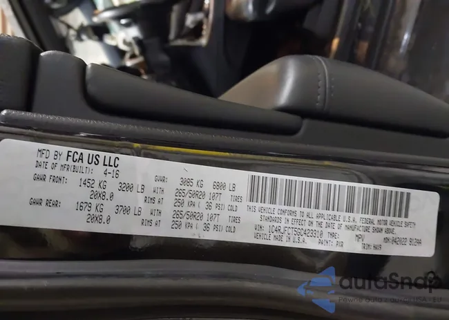 1C4RJFCT5GC423310: 44211881