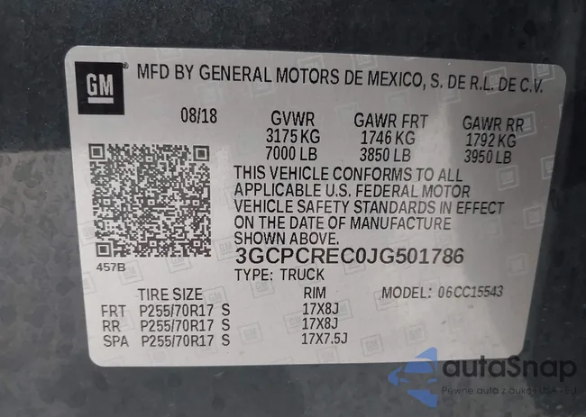 3GCPCREC0JG501786: 44211313