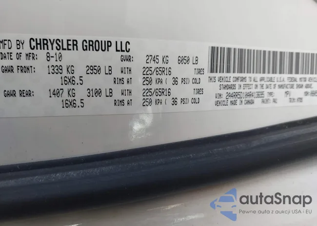 2A4RR5D10AR413695: 44212438