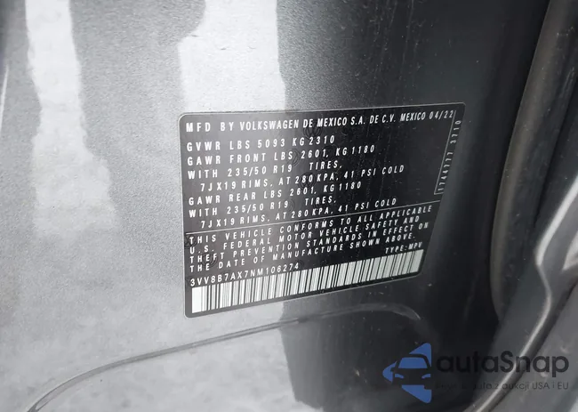 3VV8B7AX7NM106274: 44212776