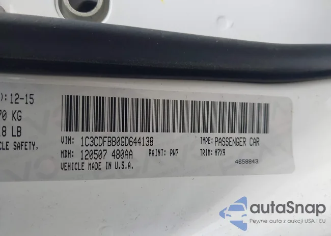 1C3CDFBB0GD644138: 44212803