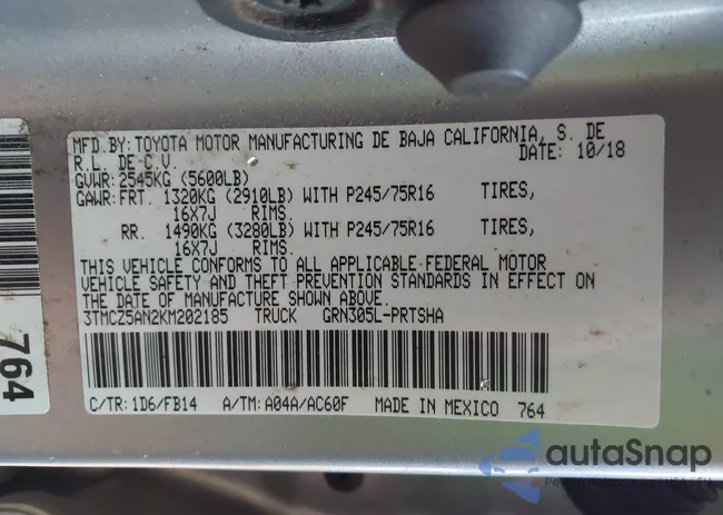 3TMCZ5AN2KM202185: 44212888