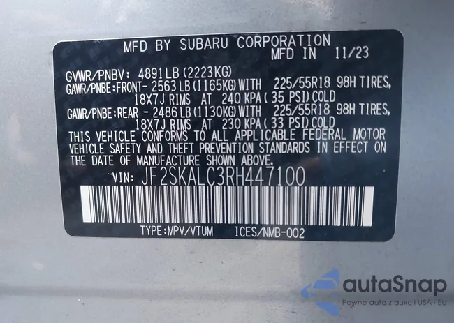 JF2SKALC3RH447100: 44212964