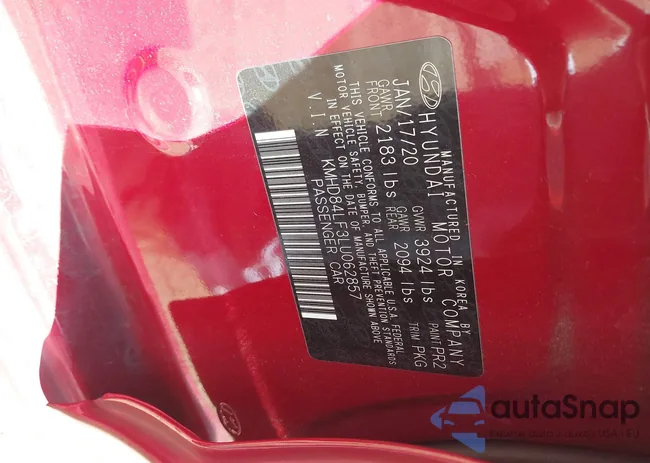 KMHD84LF3LU062857: 44212009