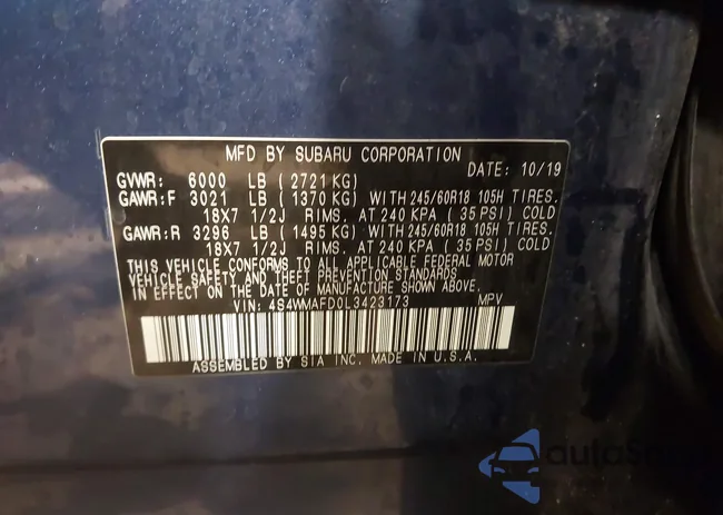 4S4WMAFD0L3423173: 44212356