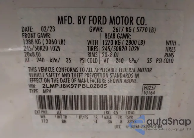 2LMPJ8K97PBL02805: 44213476