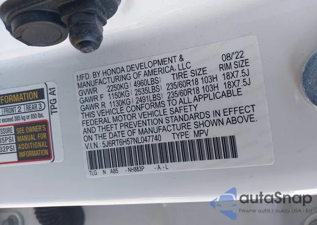 5J6RT6H57NL047740: 44213601