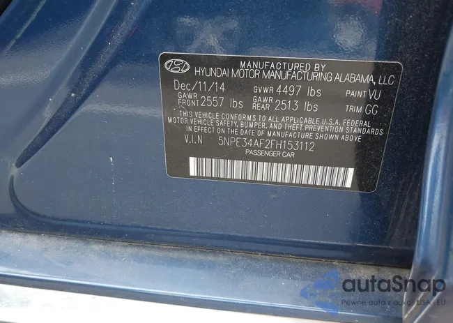 5NPE34AF2FH153112: 44213729