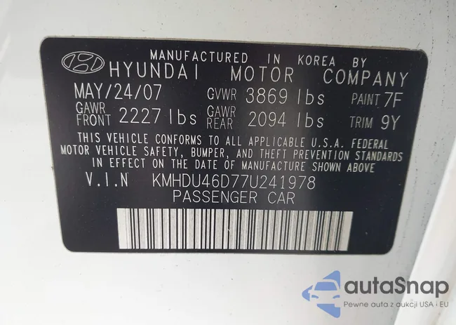 KMHDU46D77U241978: 44213877