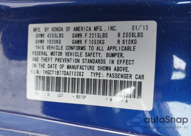 1HGCT1B77DA010062: 44213971