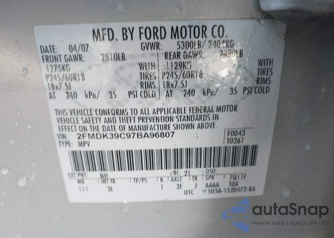 2FMDK39C97BA96807: 44213146