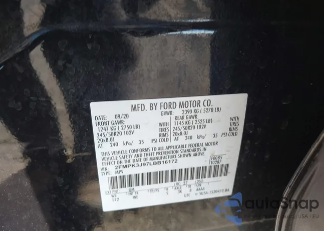 2FMPK3J97LBB16172: 44213208