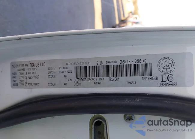 1C6RR7KM6JS242570: 44213220