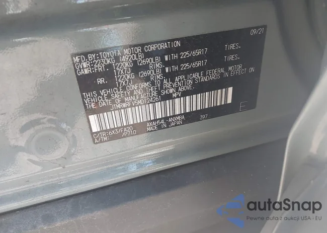 JTMRWRFV5MD124261: 44213282