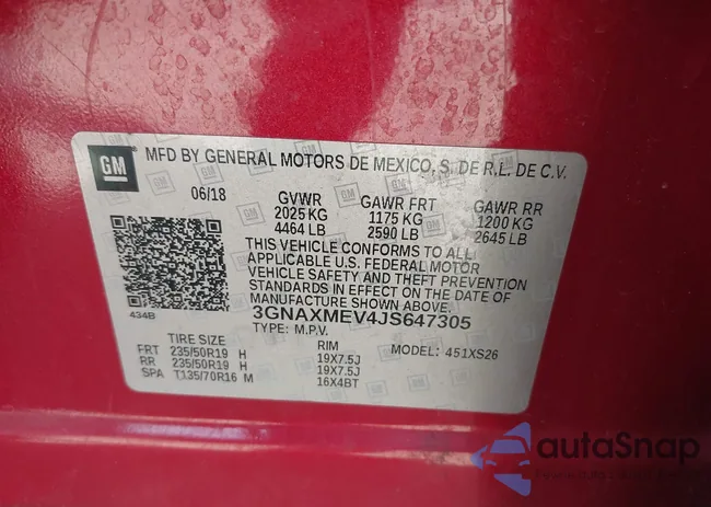 3GNAXMEV4JS647305: 44214384