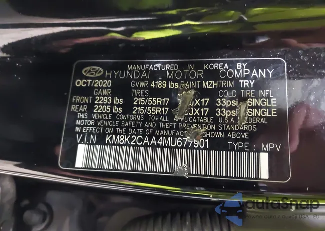 KM8K2CAA4MU677901: 44214396