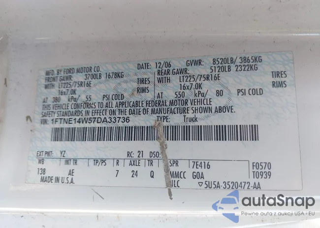 1FTNE14W57DA33736: 44214602