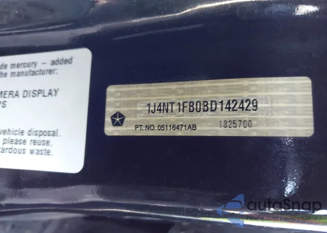 1J4NT1FB0BD142429: 44214655