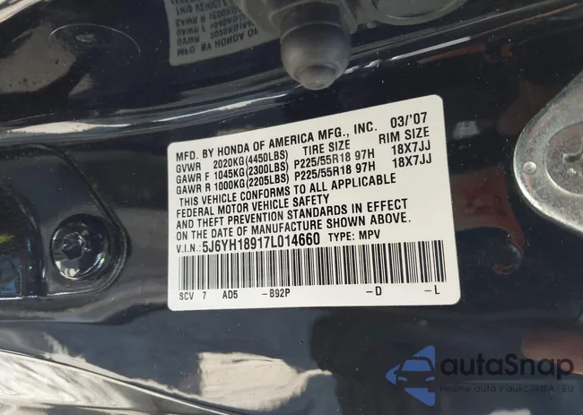 5J6YH18917L014660: 44214733