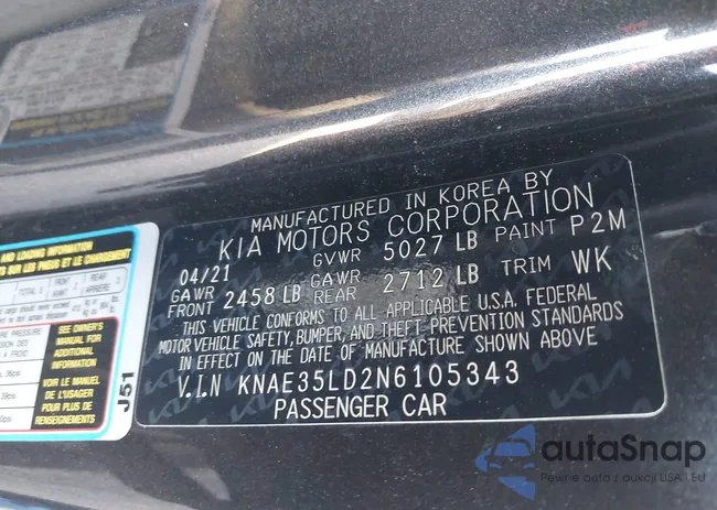 KNAE35LD2N6105343: 44214835