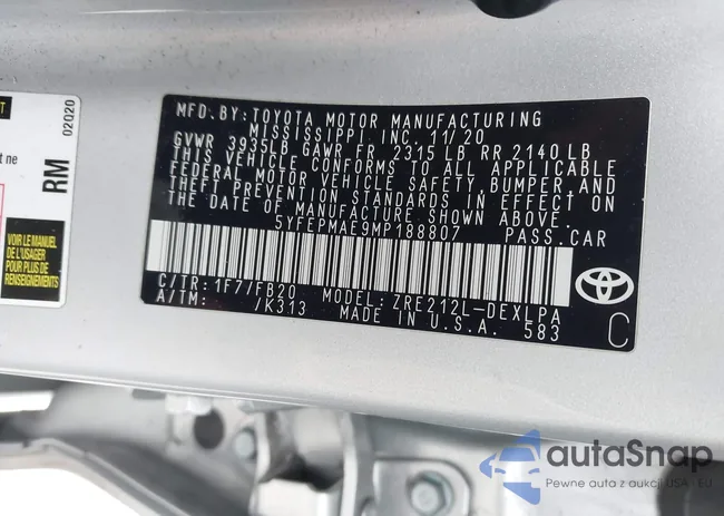 5YFEPMAE9MP188807: 44214872