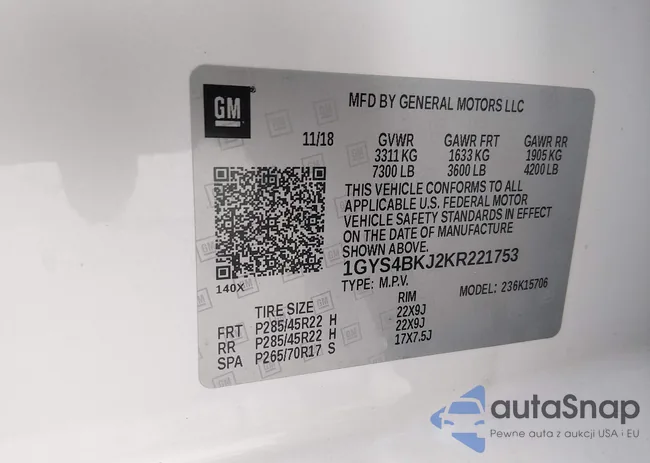 1GYS4BKJ2KR221753: 44214916