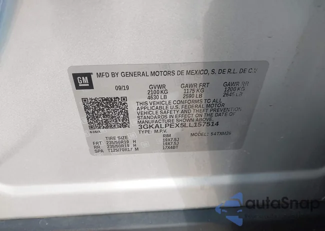 3GKALPEX5LL157514: 44214102