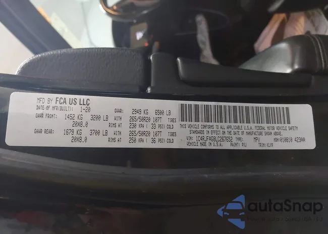 1C4RJFAG8LC267652: 44214108