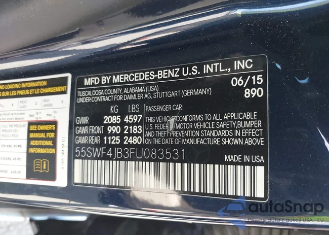 55SWF4JB3FU083531: 44214128