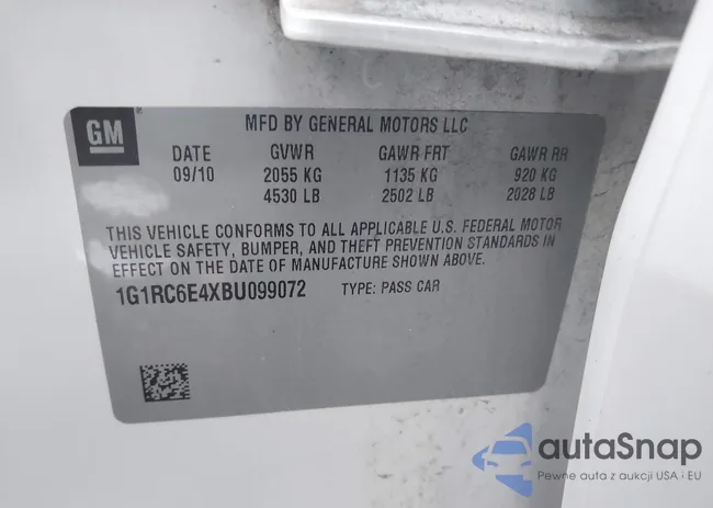 1G1RC6E4XBU099072: 44215417