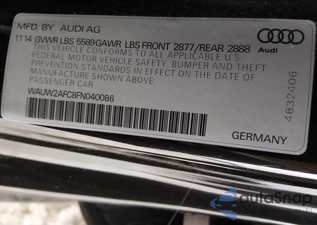 WAUW2AFC8FN040086: 44215505