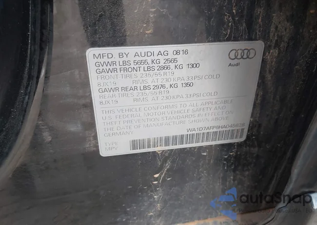 WA1D7AFP6HA045628: 44215571